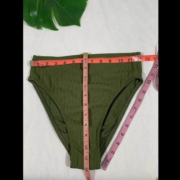 NEW Xhilaration Button‎ Front Cheeky High Waist Bikini Bottoms [ Small ] 3362 - Picture 12 of 12